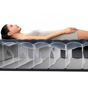 Anti Bedsore Elevated Inflatable Bed Customized Size 0 . 3 / 0 . 2MM Flocking