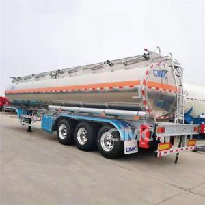 China 45200 Liters Aluminum Palm Oil Tanker Trailer for Sale Price supplier
