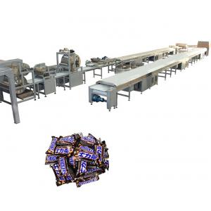Healthy Snack Stainless Steel Chocolate Bar Production Line