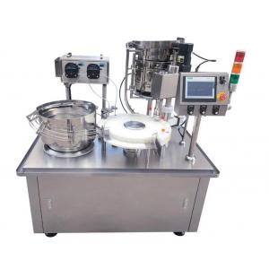 Diagnostic Reagent Liquid Filling Packing Machine 1.8kw Cap Screwing