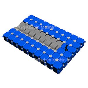 China High-Density Polyethylene Modular Floating Dock with Blow-Molding Process for Versatile Applications wholesale