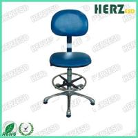 China Blue Color ESD Safe Chairs Adjustable Height 660-860mm Arm Rest Available on sale