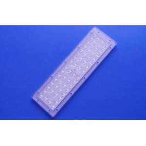 China 56w 3030SMD 150-160LM/W White LED PCB Board With LENS For Street lighting wholesale