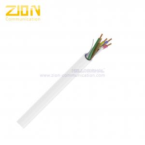 6 Cores Security Alarm Cable RoHS Compliant PVC Jacket for Intercom System