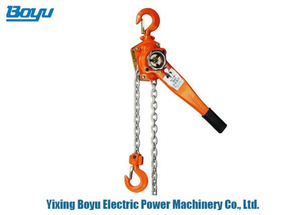 Wearable Capacitor 1.5 Ton Hand Chain Block Hoist Manual Lever Chain Hoist