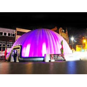 China Led Lighting Inflatable Event Tent , Customized Inflatable House Tent For Outdoor Parties supplier