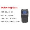 Portable Multi Gas Detector 5 In 1 Analyzer CH4 CO H2S O2 VOCs
