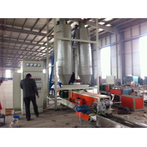 Fully Automatic PET Strapping Band Machine , PP PET Single Screw Strap Banding Production Line