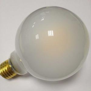ETL UL cUL energy saving led g95 bulb led filament frosted milky glass cover Ra80 Ra90