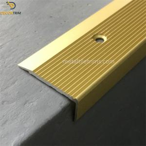 Protective Screw Fix Stair Nosing Tile Trim For Step Edge Decoration