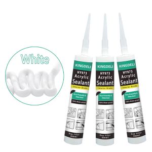 China Paintable RTV Silicone Sealant Glue Adhesive Caulk For Window Door 280ml 300ml wholesale