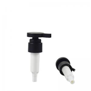 China Recycle Black Coated 304 Stainless Steel Metal Plastic Shampoo Lotion Pump Soap Dispenser Pump supplier