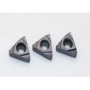 China 60 HRC Carbide Threading Inserts , Metric Thread Inserts For Metal 16ER1.5 ISO-AT500 supplier