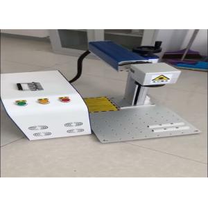Compact Fiber Laser Marking Machine For Jewelery And Bearing , Laser Etching Equipment