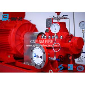 China Ductile Cast Iron Electric Motor Driven Fire Pump For Highway Tunnels / Subway Stations supplier