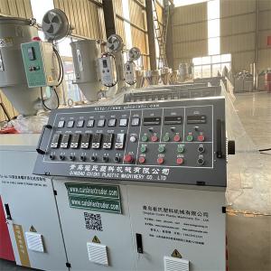 High Capacity UPVC Pipe Extrusion Line Plastic CPVC Pipe Making Machine For Drainage Pipe