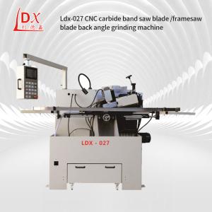China LDX-027 Servo Full CNC TCT Frame Saw Blade Grinding Machine (Machina de rectificación de cuchillas de sierra con servo) supplier