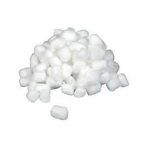 High Absorbent Round Cotton Balls X Ray Detectable Threads 0.5g Unit Weight