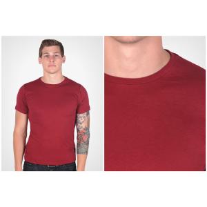 China Slim Fit T Shirts Mens Polyester Spandex T Shirts for sublimation supplier