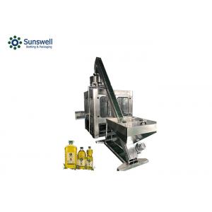 Olive Oil Bottling Production Lines 2250ml Rotary Liquid Filling Machine