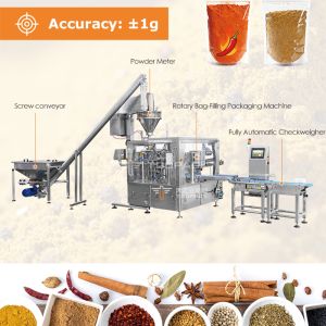 China 5g 50g 100g Chili Turmeric Curry Masala Spices Satchet Powder Filling and Sealing Multi-Function Packing Machine wholesale