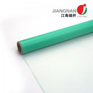 China Colorful 0.4mm Silicone Coating For Fire Protective Barrier Fire Retardant Curtain Fabric supplier