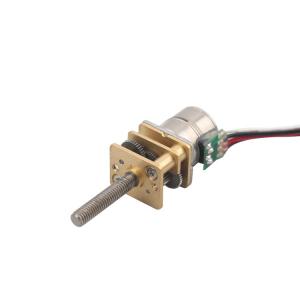 China 5V 10mm Geared Stepper Motor 2 Phase 4 Wires 18° Stepper Motor With Metal Gear Box SM10-816G supplier