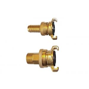 Heavy Duty Brass Hose Quick Coupling SH Pressure Claw-Lock with Locknut