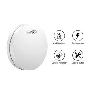 CE Approval Standalone Smoke Detector Alarm 10 Years Battery Operated Fire Smoke Alarm