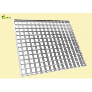 China Hot Dipped Galvanized Steel Tread step board Anti Skid Safety Gird Grating wholesale