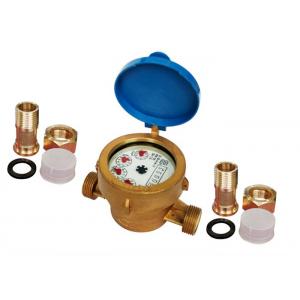 Wet-Dial Single Jet Water Meter , ISO 4064 Class B Home Water Meter LXSC