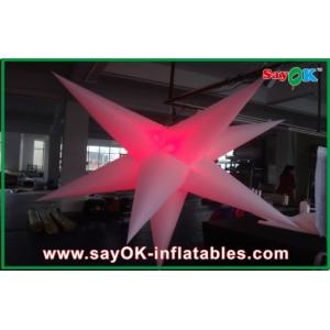 Customized Party Event Decoration Inflatable Hanging LED Light Star