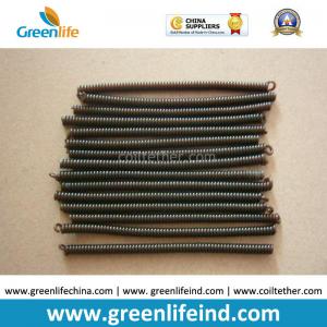 China Single Stretchable Brown Color Coil Straps without Clip/Hook supplier
