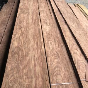 China AA Grade Natural Bubinga Wood Veneer Furniture Plywood 0.45mm Bubinga Wood Veneer supplier