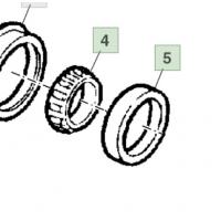 China 5415, 5615 5715  JD Tractor Parts JD8946  JD8206 Bearing Cup Cone Agriculture Machinery Good Quality on sale