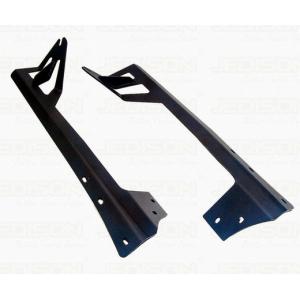 China Car Accessory LED Light Bar Brackets / Mounting Brackets For Jeep Wrangler Windscree supplier