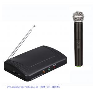 LS-7100 competitive cheap price singel channel UHF wireless microphone with one-handheld / SHURE style / micrófon