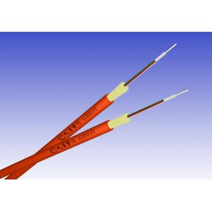 China Aramid Yarn Multi Fiber Indoor Optical Fiber Cable LSZH Outer Sheath supplier
