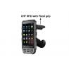 Waterproof 5.0 Inch Portable Uhf Rfid Reader , Biometric Handheld Terminal BH95