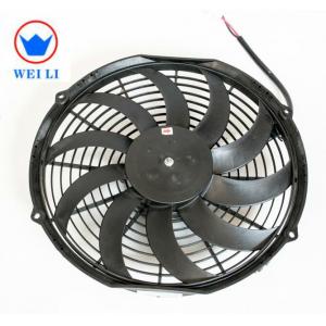 China Bus Low Noise Centrifugal Fan , 12V/24V DC Brush Ultra Thin Electric Radiator Fan  supplier