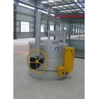 China Industrial Gas Suspending Aluminum Crucible Furnace Electrical Type 500KG on sale