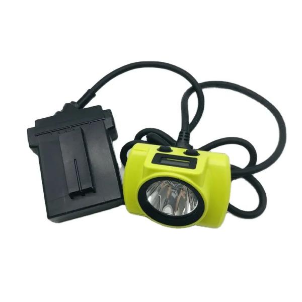 Explosion proof IP68 Corded Led Miner Headlamp 25000 LUX 60 hrs Runtime Underground Mining Cap Lamp Led Safety Mining Lighting
