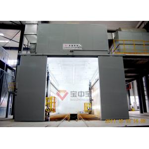 China Water Rotation Painting Booth Spray Booth In Military Vehicle Paint Production Lines supplier