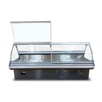 China Supermarket Countertop Refrigerated Deli Food Display Case Chiller on sale