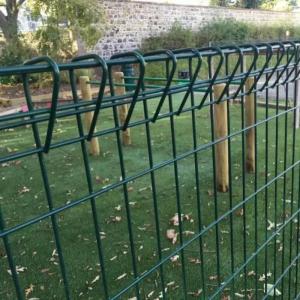 Roll Top Triangle Bending 3d Curved Fence Brc Welded Fence Sustainable