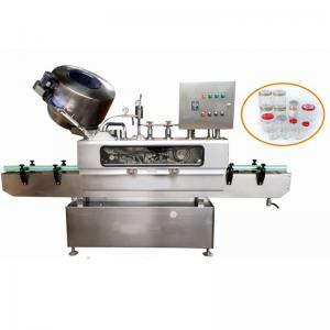China Three Capping Types Steam Vacuum Sealing Machine for Glass Bottles and Unscrewed Lids supplier