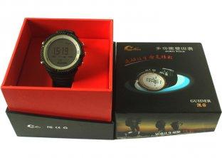 Sports watch with outdoor digital compass, altimeter, barometer, 30M waterproof