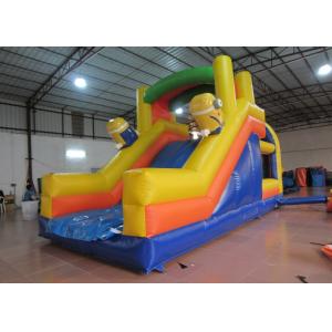 China Minion Inflatable Kids Obstacle Course Minions Inflatable Obstacle Course Playground inflatable minions obstacle courses supplier