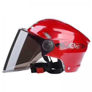 China Retro Motorcycle Helmet Fashion Open Half Face Helmet Electric Motorcycle Keep Warm Safe Helmet With CE Certificate supplier