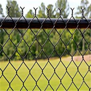 China 50feet Plastic Coated Chain Link Fencing Trellis Wire Stock Anti Corrosion supplier